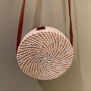 ASOS Straw Crossbody Purse